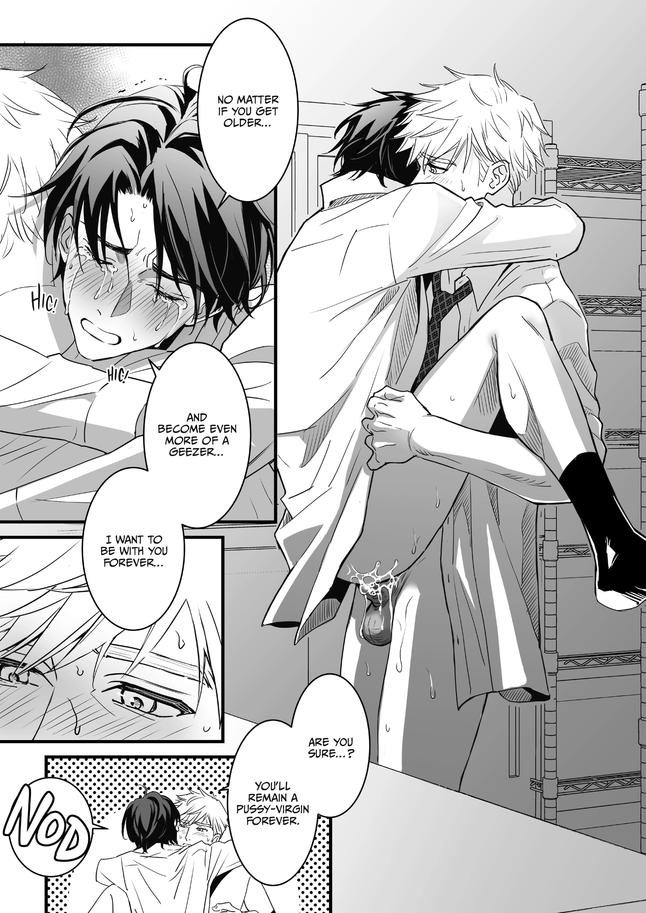 Heaven Cums to Those Who Wait 4 - The One with Pure Love in a Secret Room Chapter 1 page 57 - 