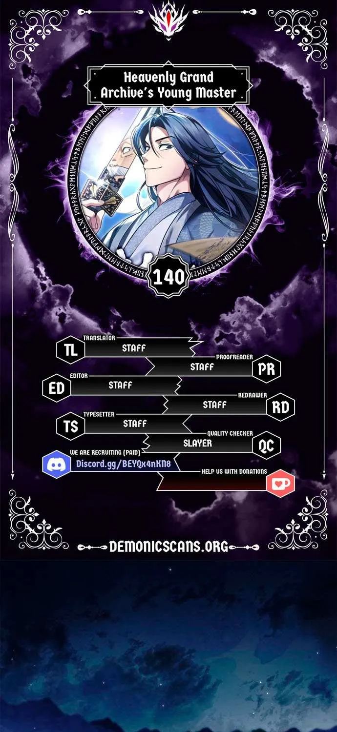 Heavenly Grand Archive’s Young Master Chapter 140 page 1 - 