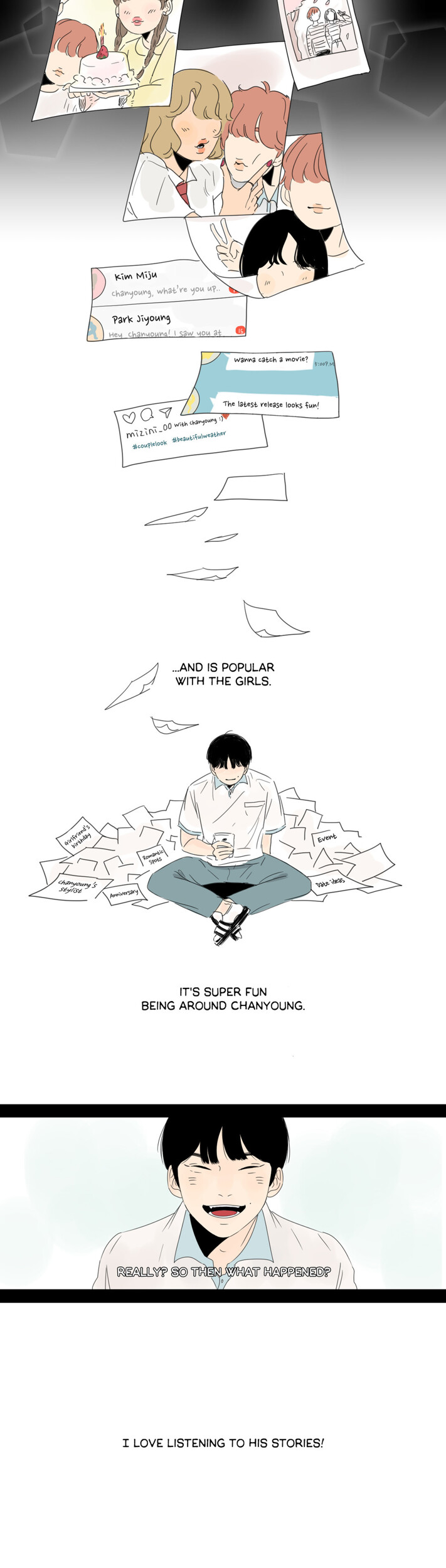 Heesu in Class 2 Chapter 1 page 2 - 