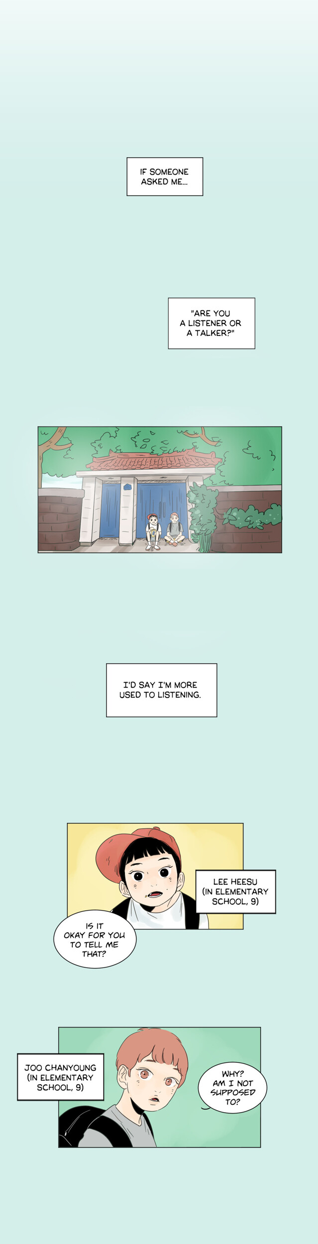 Heesu in Class 2 Chapter 3 page 14 - 