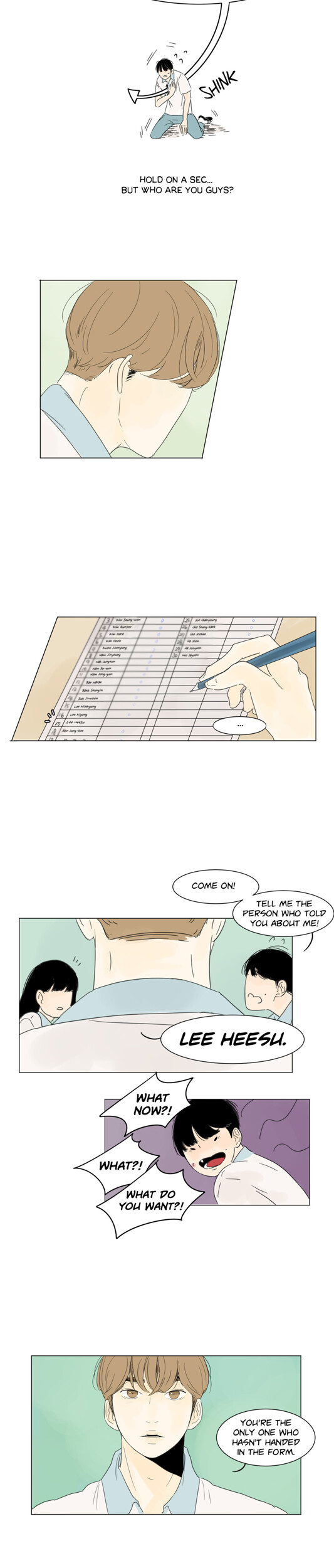 Heesu in Class 2 Chapter 3 page 18 - 