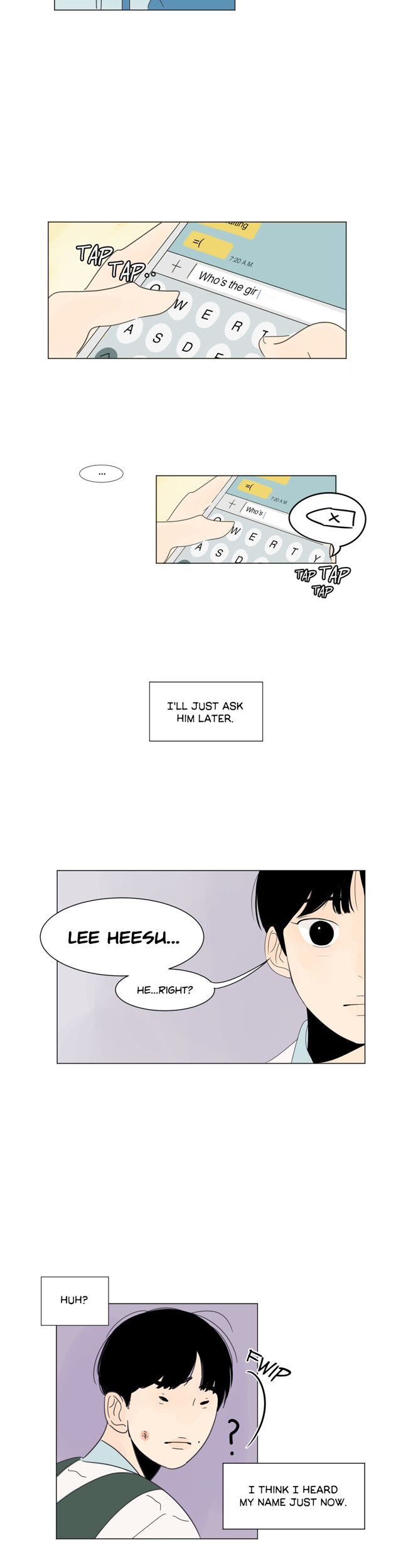 Heesu in Class 2 Chapter 3 page 8 - 