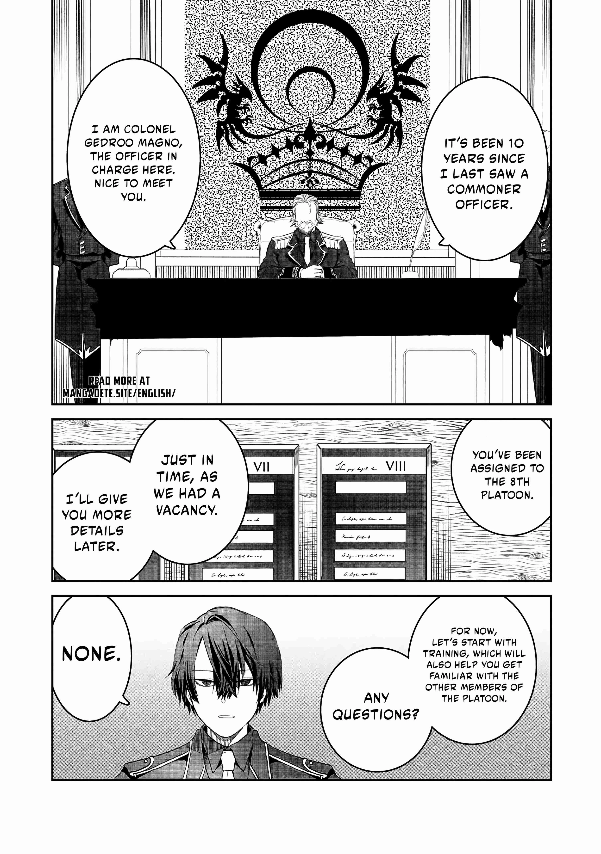 Heimin Shusshin no Teikoku Shoukan, Munou na Kizoku Joukan wo Juurin shite Nariagaru Chapter 1 page 16 - 