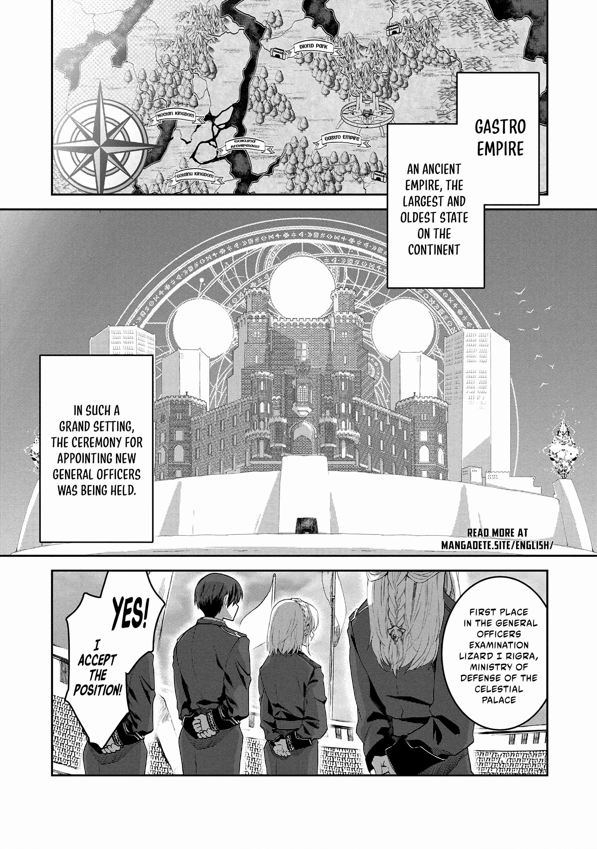 Heimin Shusshin no Teikoku Shoukan, Munou na Kizoku Joukan wo Juurin shite Nariagaru Chapter 1 page 4 - 