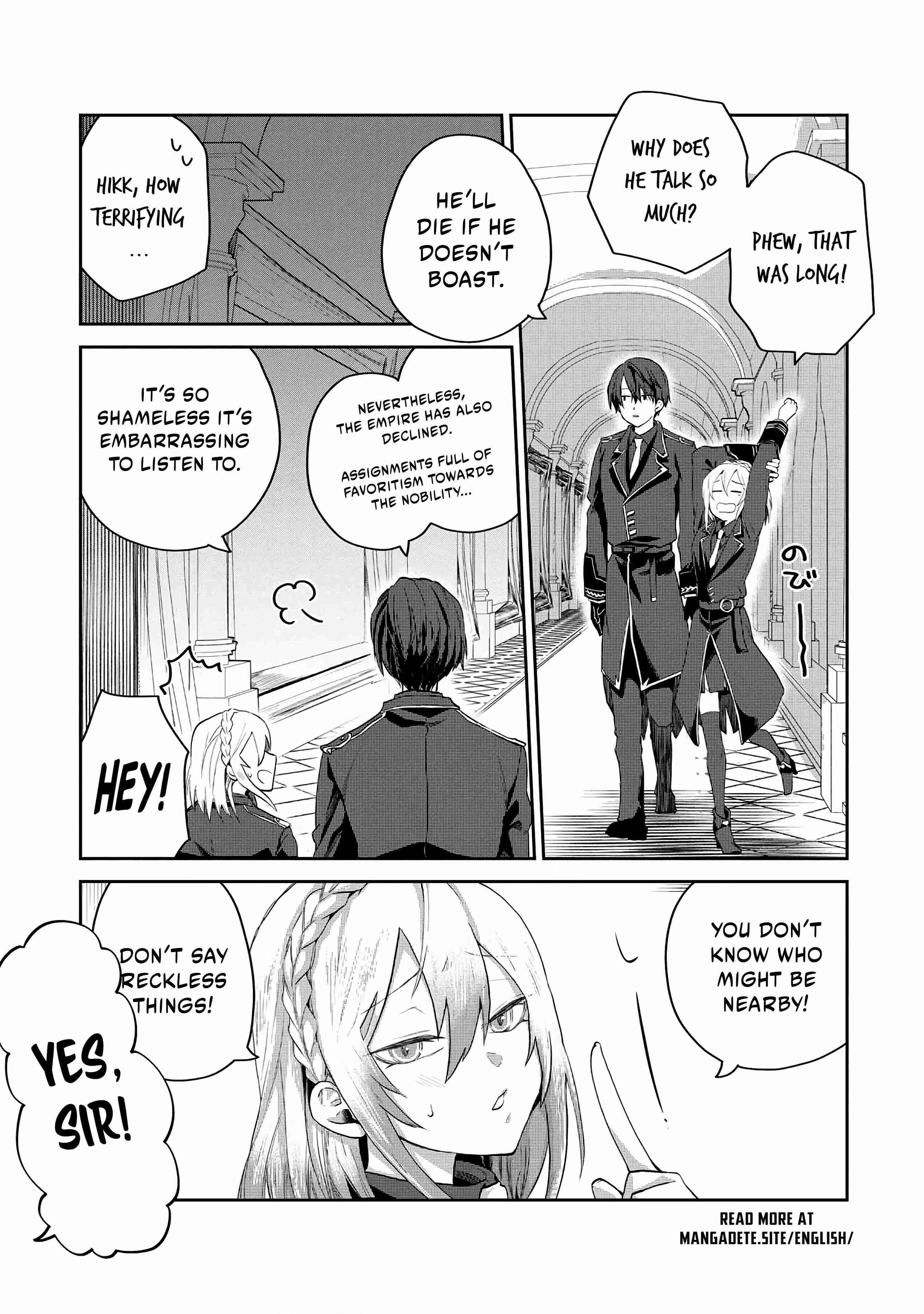 Heimin Shusshin no Teikoku Shoukan, Munou na Kizoku Joukan wo Juurin shite Nariagaru Chapter 1 page 8 - 