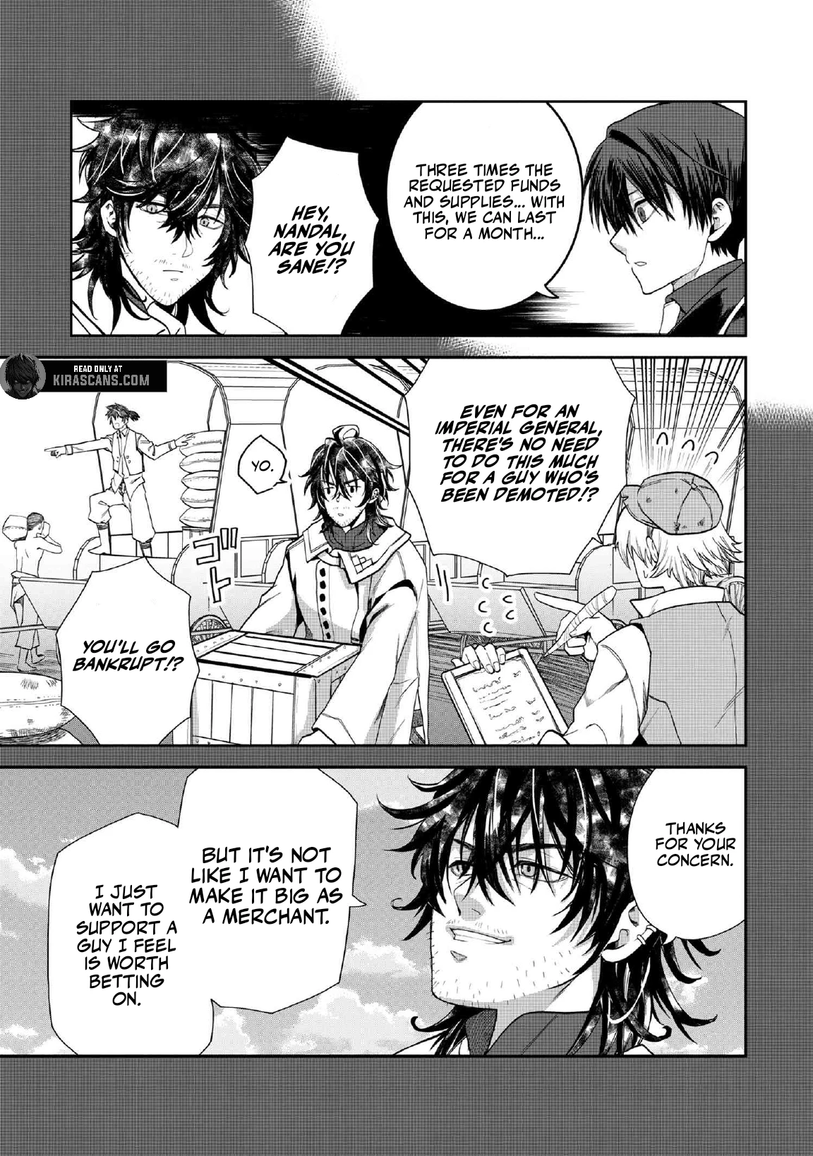 Heimin Shusshin no Teikoku Shoukan, Munou na Kizoku Joukan wo Juurin shite Nariagaru Chapter 19.1 page 12 - 
