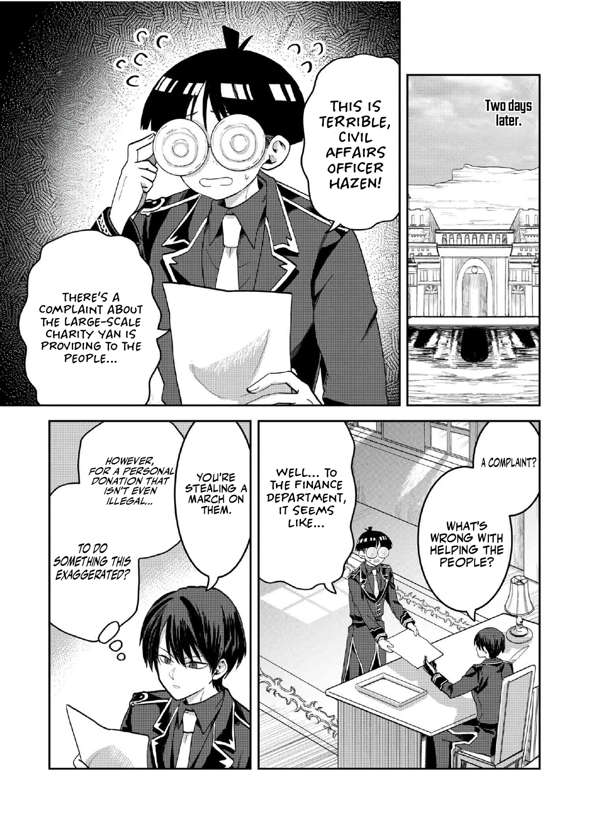 Heimin Shusshin no Teikoku Shoukan, Munou na Kizoku Joukan wo Juurin shite Nariagaru Chapter 19.2 page 13 - 