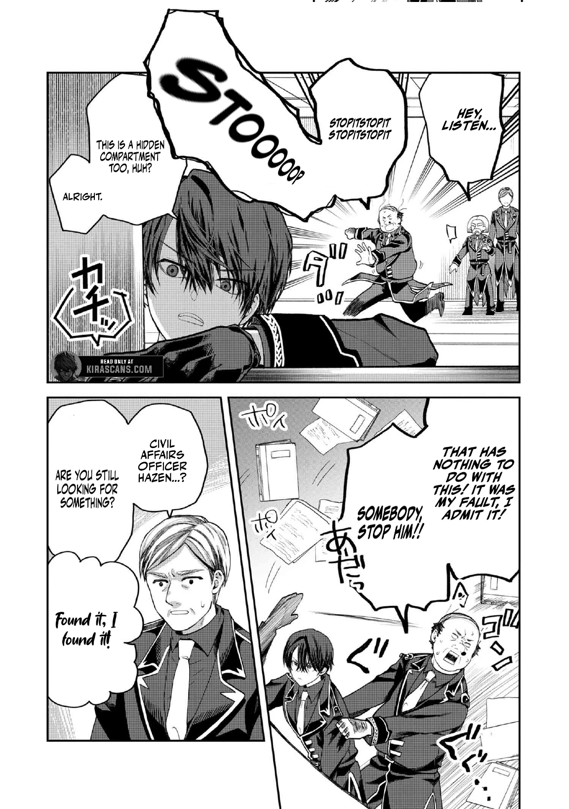 Heimin Shusshin no Teikoku Shoukan, Munou na Kizoku Joukan wo Juurin shite Nariagaru Chapter 19.3 page 12 - 
