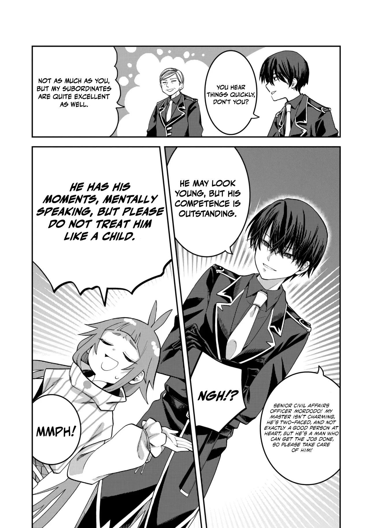 Heimin Shusshin no Teikoku Shoukan, Munou na Kizoku Joukan wo Juurin shite Nariagaru Chapter 20.3 page 2 - 