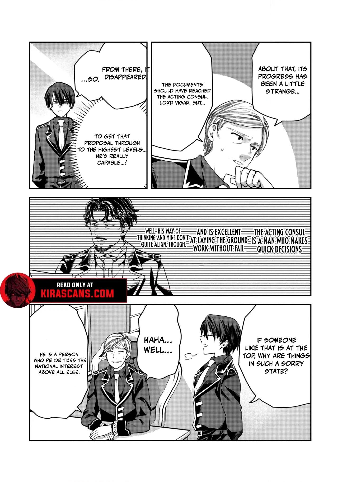 Heimin Shusshin no Teikoku Shoukan, Munou na Kizoku Joukan wo Juurin shite Nariagaru Chapter 20.3 page 4 - 