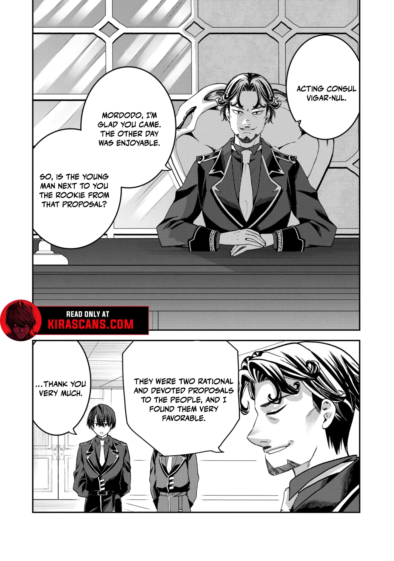 Heimin Shusshin no Teikoku Shoukan, Munou na Kizoku Joukan wo Juurin shite Nariagaru Chapter 20.3 page 7 - 