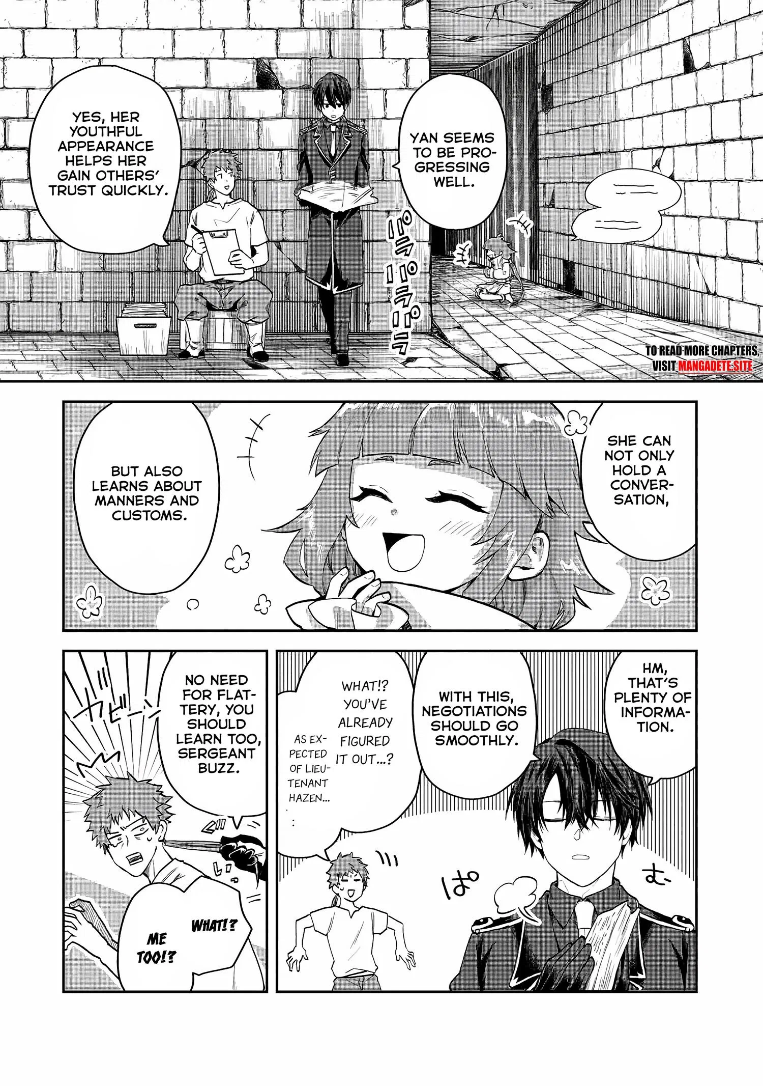 Heimin Shusshin no Teikoku Shoukan, Munou na Kizoku Joukan wo Juurin shite Nariagaru Chapter 4.1 page 3 - 