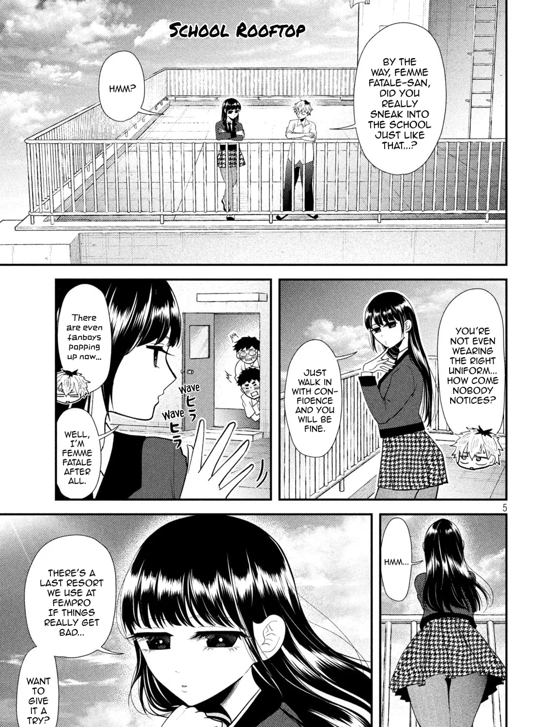 Heisei Haizanhei☆Sumire-chan Chapter 39 page 7 - 