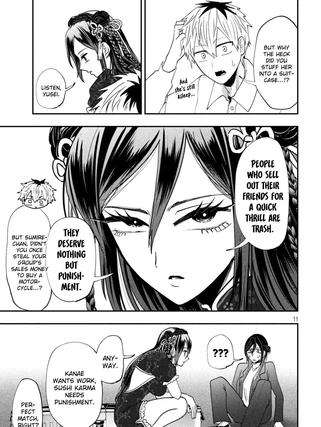 Heisei Haizanhei☆Sumire-chan Chapter 72 page 21 - 