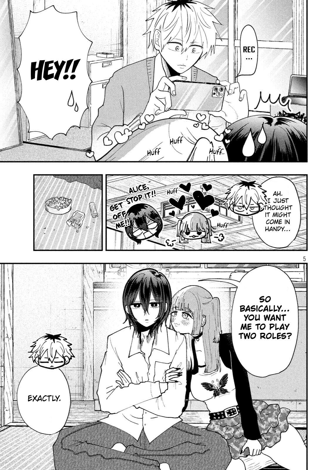 Heisei Haizanhei☆Sumire-chan Chapter 87 page 5 - 
