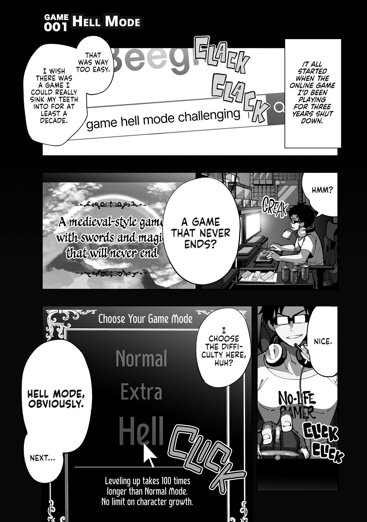 Hell Mode: The Hardcore Gamer Dominates in Another World with Garbage Balancing Chapter 1.1 page 4 - 