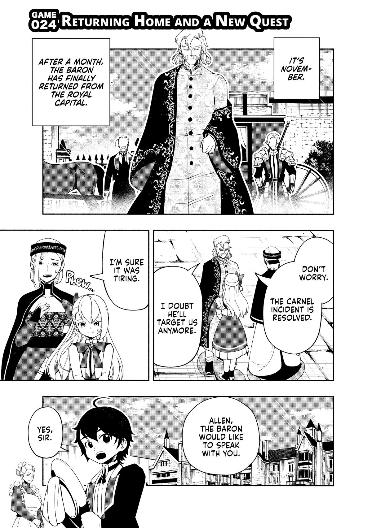 Hell Mode: The Hardcore Gamer Dominates in Another World with Garbage Balancing Chapter 24.1 page 1 - 