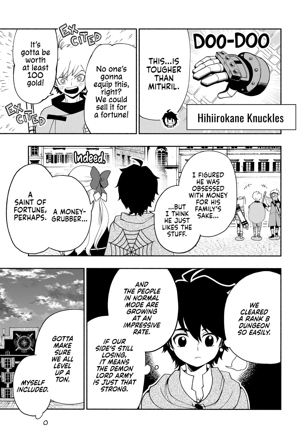Hell Mode: The Hardcore Gamer Dominates in Another World with Garbage Balancing Chapter 30.1 page 15 - 