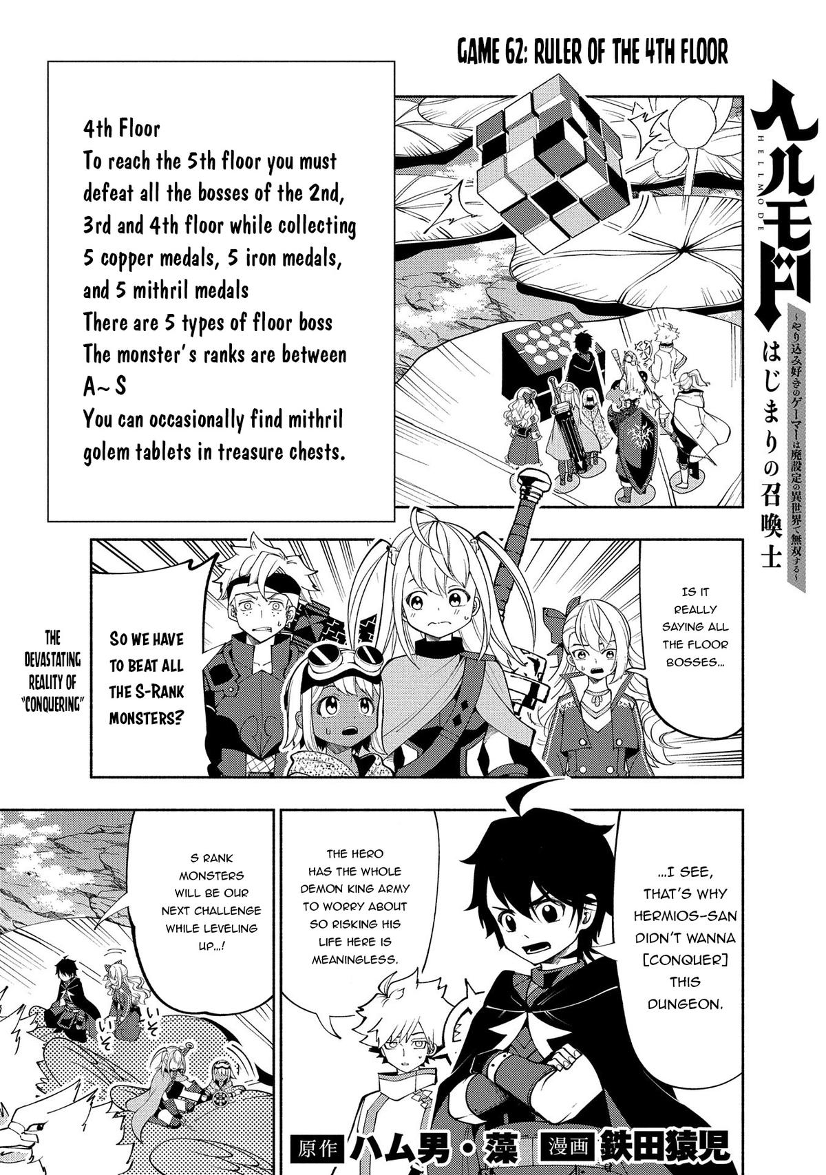 Hell Mode: The Hardcore Gamer Dominates in Another World with Garbage Balancing Chapter 62 page 2 - 