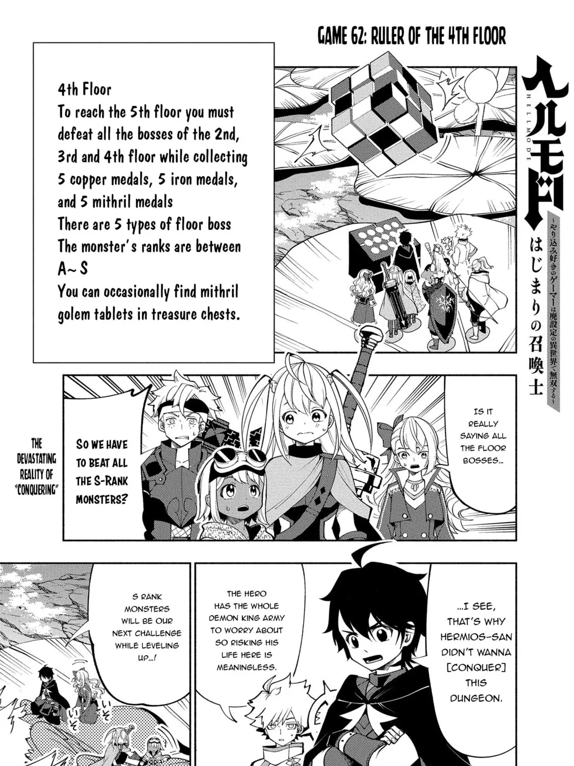 Hell Mode: Yarikomi Suki no Gamer wa Hai Settei no Isekai de Musou Suru Chapter 62 page 2 - 