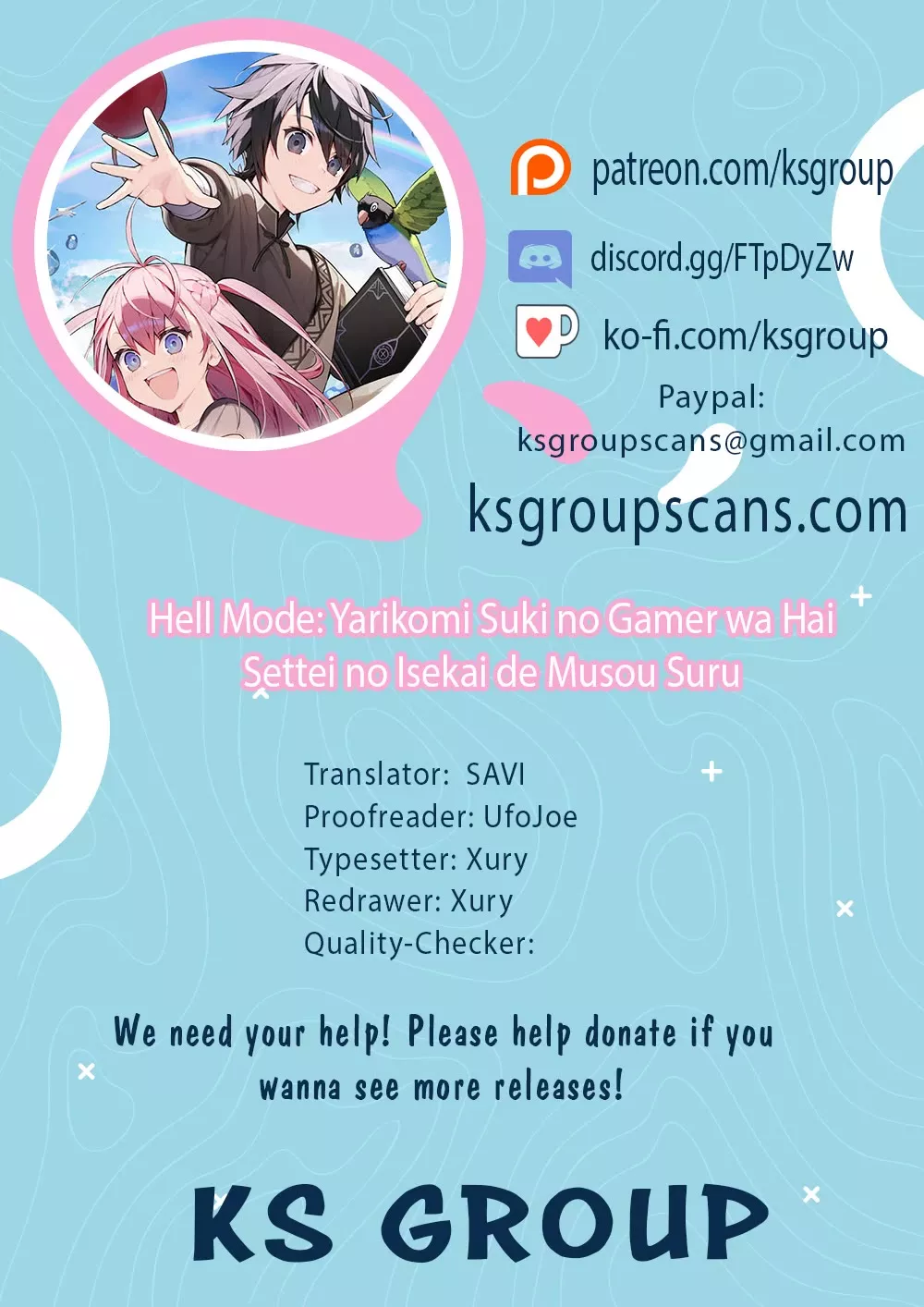 Hell Mode: Yarikomi Suki no Gamer wa Hai Settei no Isekai de Musou Suru Chapter 73 page 1 - 