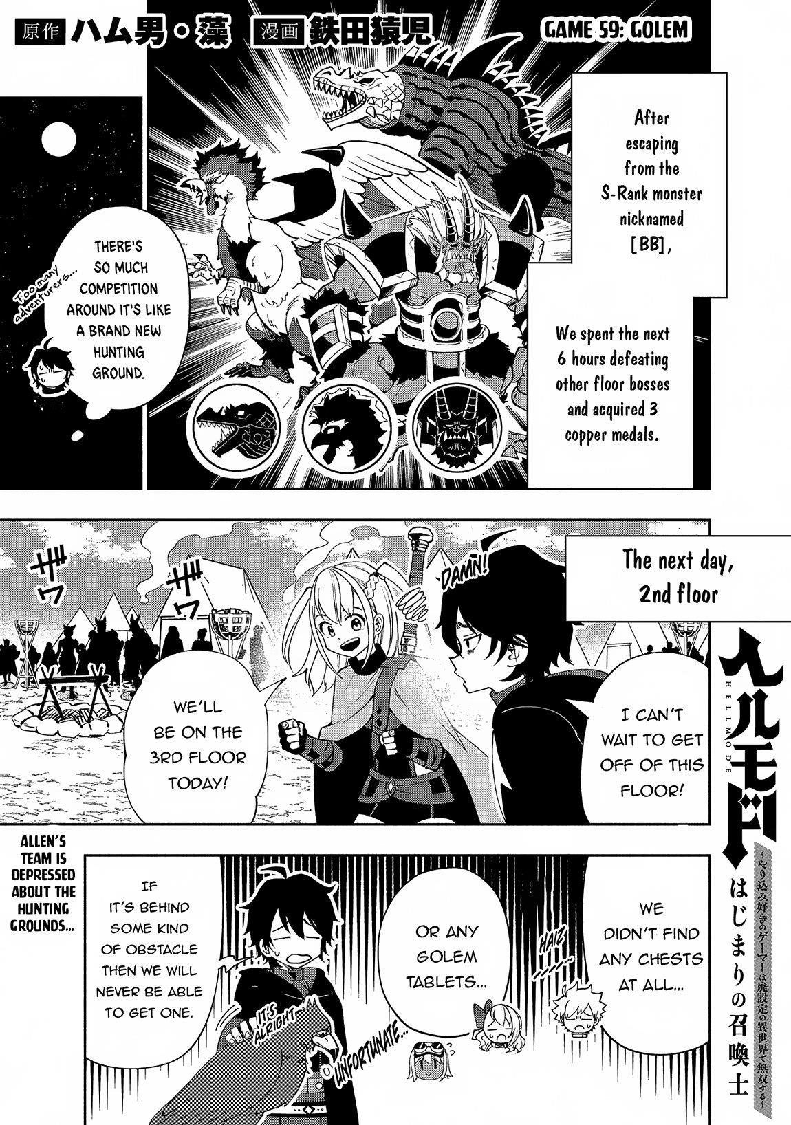 Hell Mode Chapter 59 page 1 - 