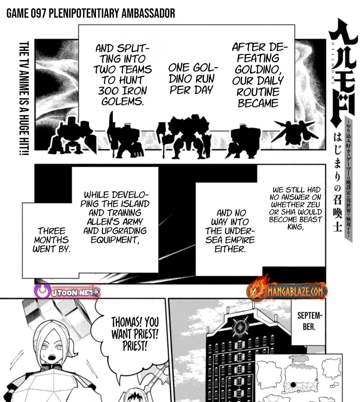 Hell Mode Chapter 97.1 page 2 - 