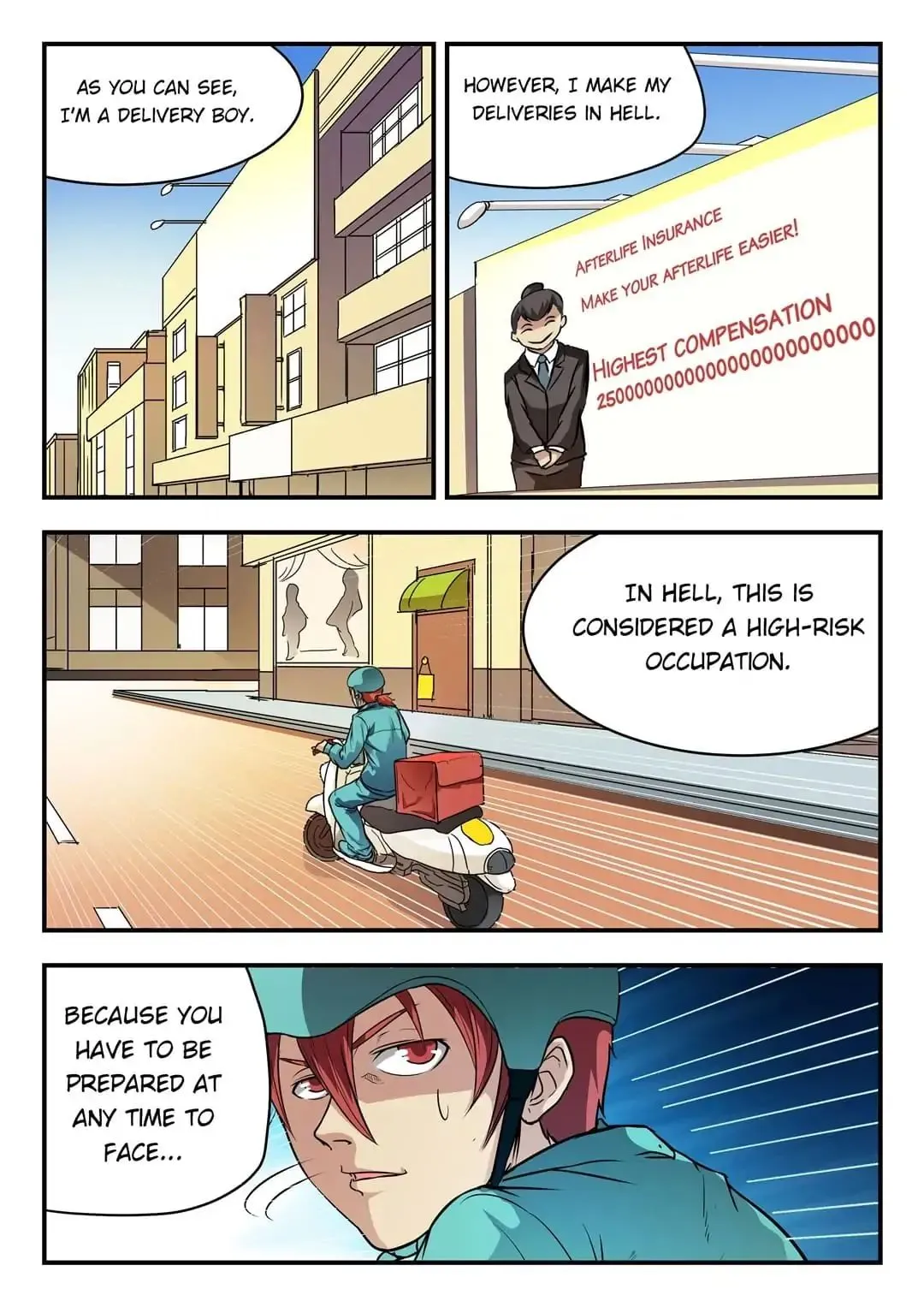 Hell Take-out Chapter 1 page 4 - 