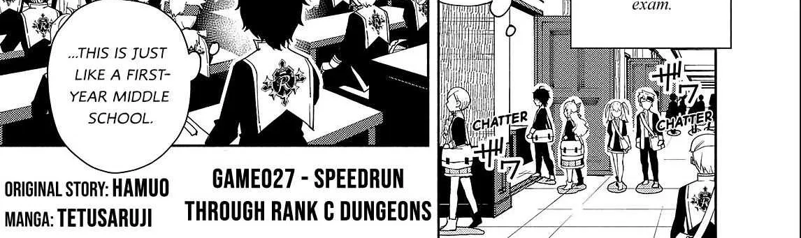 Hellmode ~Gamer Who Likes to Speedrun Becomes Peerless in a Parallel World with Obsolete Setting~ Chapter 27 page 18 - 