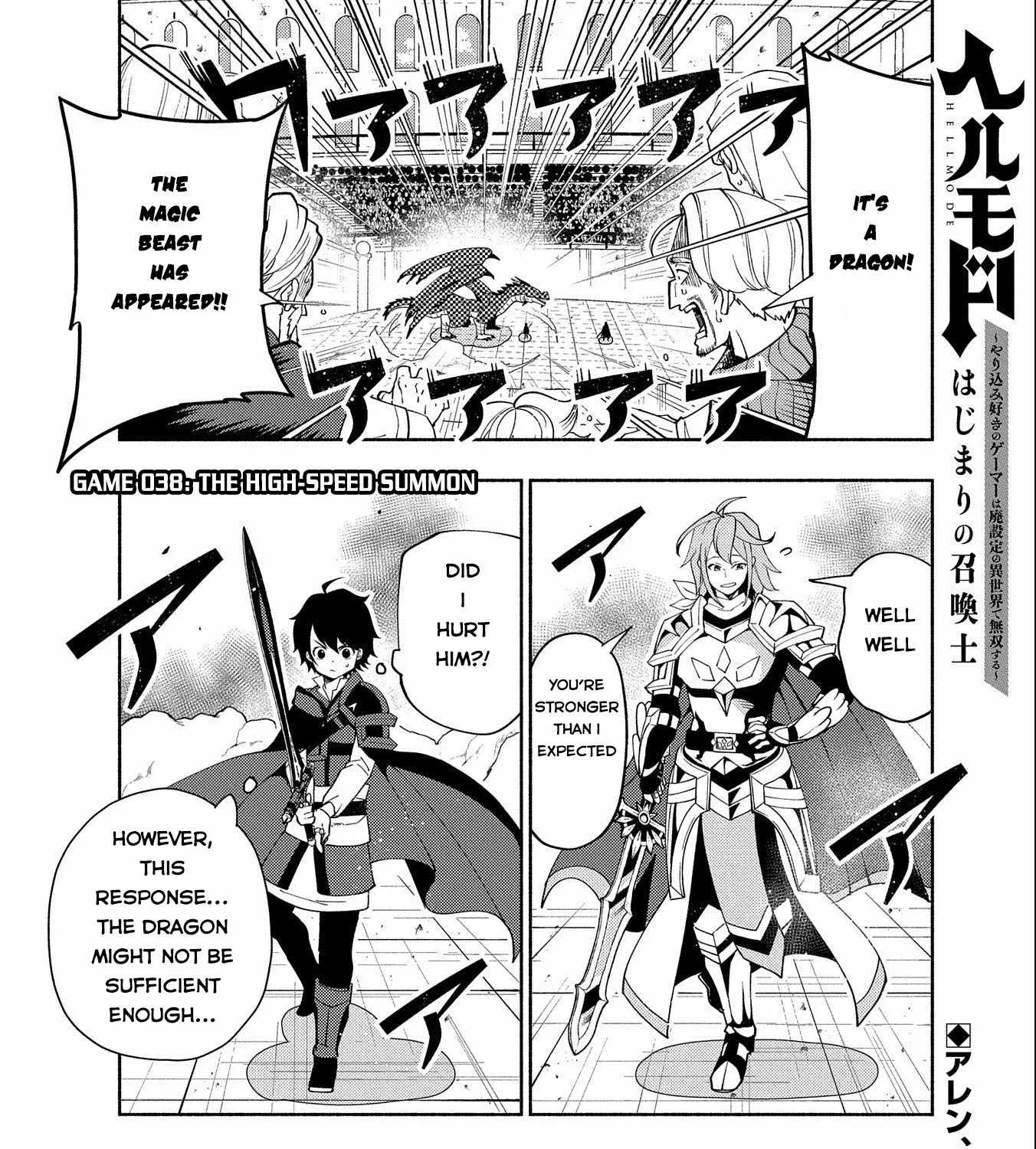 Hellmode ~Gamer Who Likes to Speedrun Becomes Peerless in a Parallel World with Obsolete Setting~ Chapter 38 page 2 - 