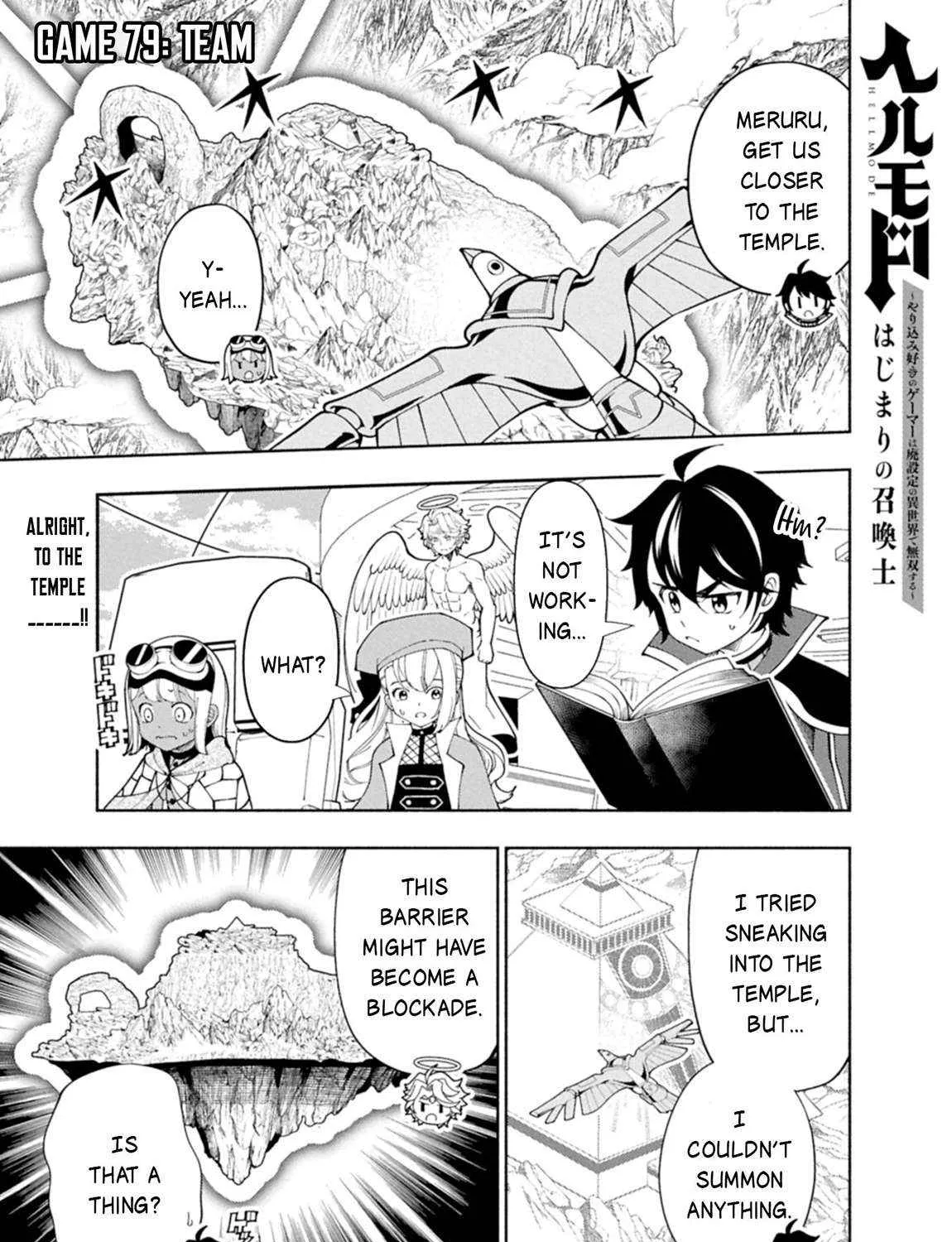 Hellmode ~Gamer Who Likes to Speedrun Becomes Peerless in a Parallel World with Obsolete Setting~ Chapter 79.1 page 2 - 