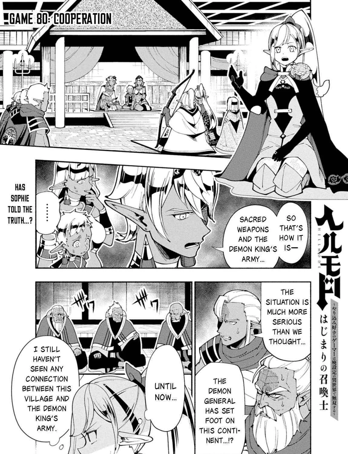 Hellmode ~Gamer Who Likes to Speedrun Becomes Peerless in a Parallel World with Obsolete Setting~ Chapter 80.1 page 2 - 