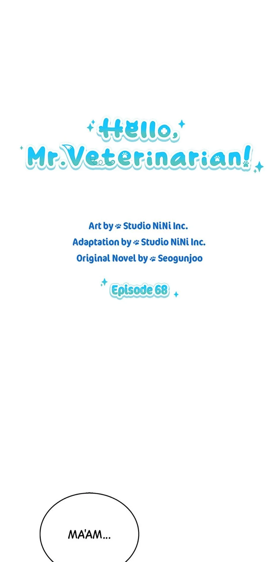 Hello, Mr. Veterinarian! Chapter 68 page 1 - 