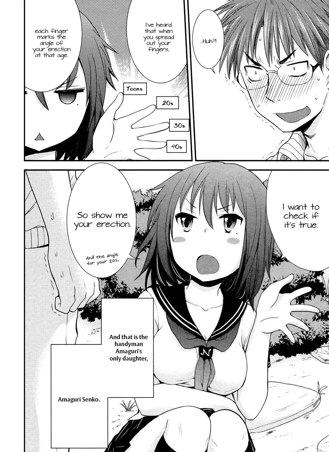 Henjo - Hen na Joshi Kousei Amaguri Chiko Chapter 11.5 page 3 - 