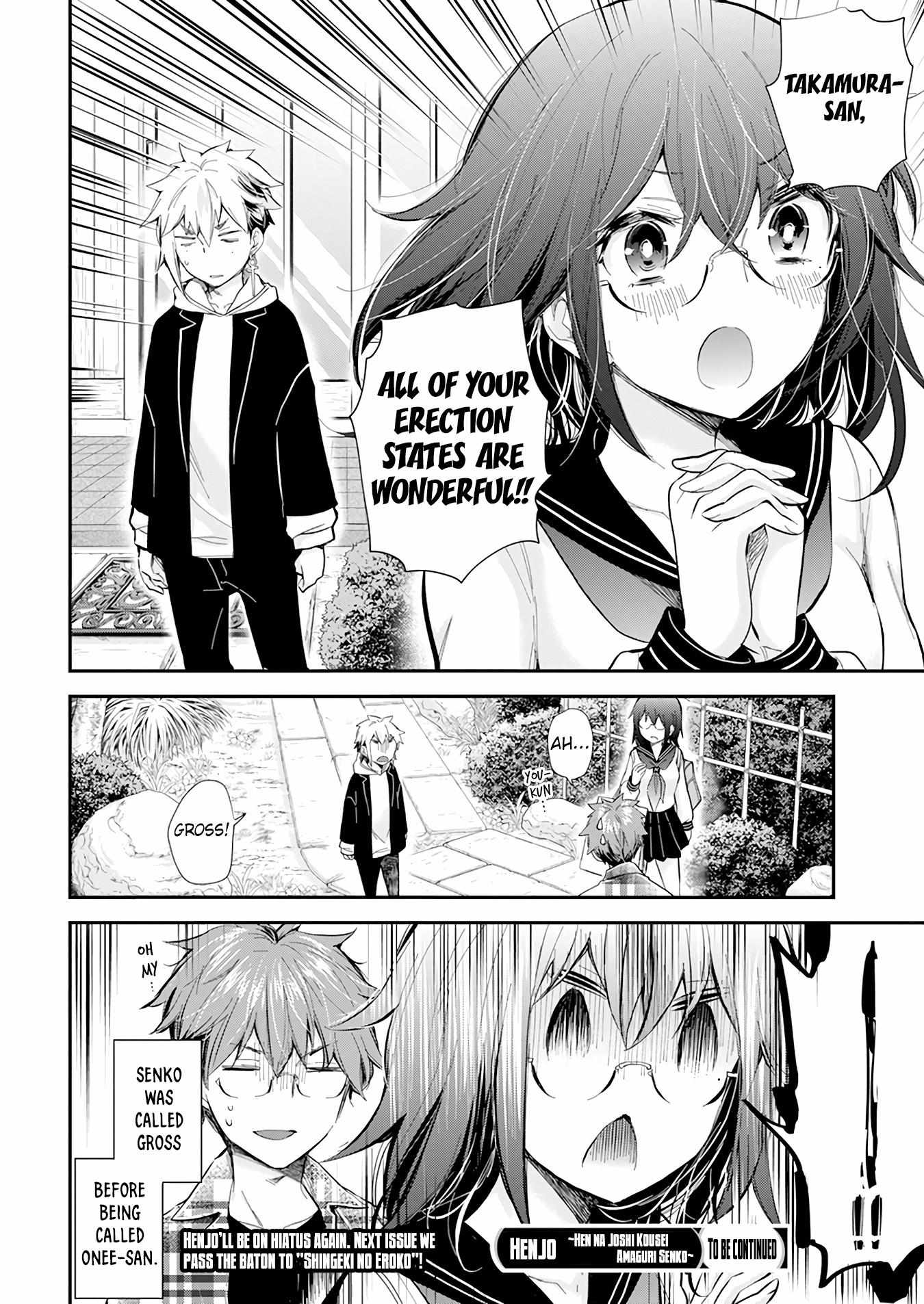 Henjo - Hen na Joshi Kousei Amaguri Chiko Chapter 113 page 21 - 