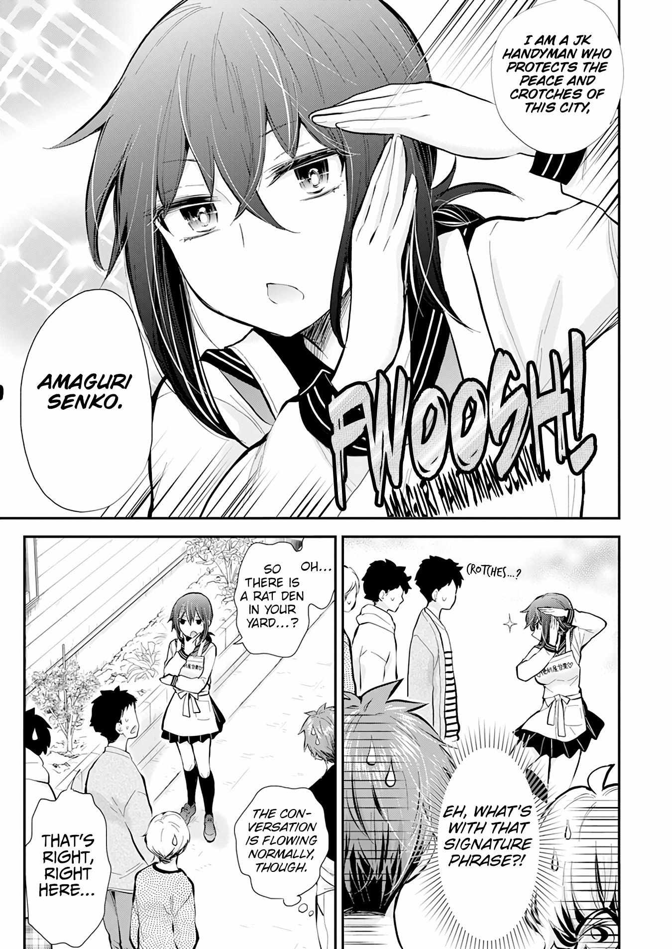 Henjo - Hen na Joshi Kousei Amaguri Chiko Chapter 115 page 7 - 