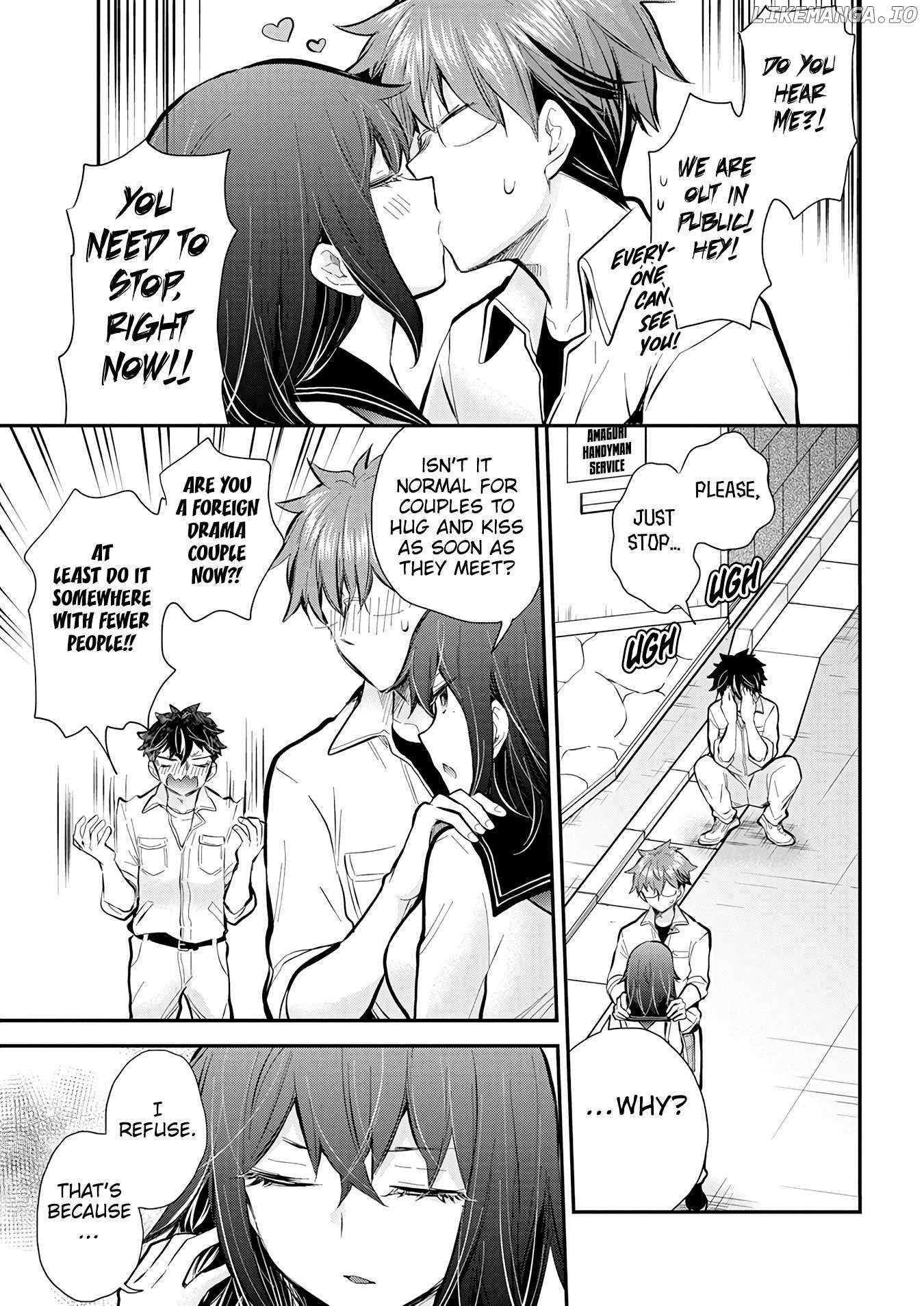 Henjo - Hen na Joshi Kousei Amaguri Chiko Chapter 119 page 6 - 