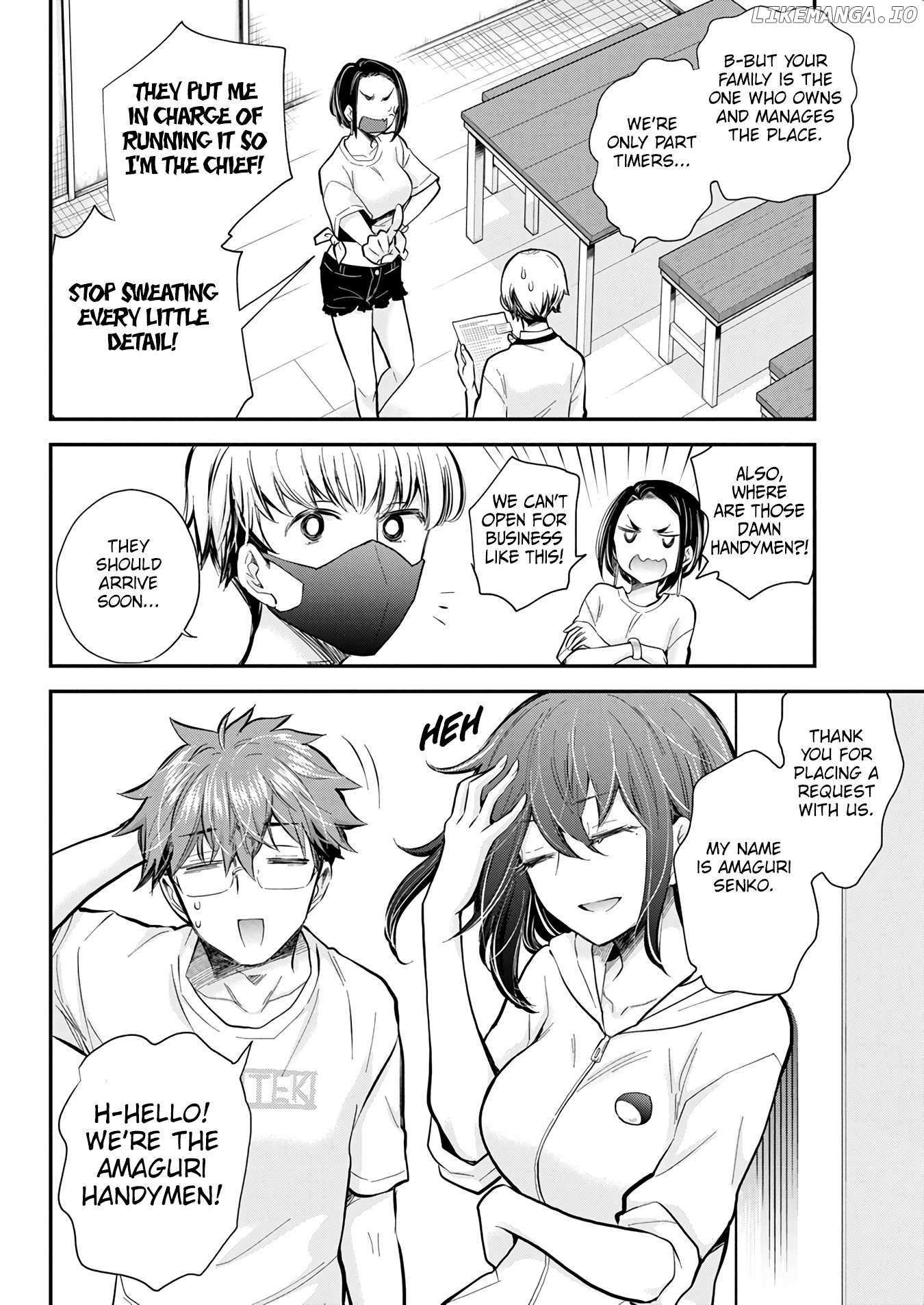 Henjo - Hen na Joshi Kousei Amaguri Chiko Chapter 121 page 11 - 