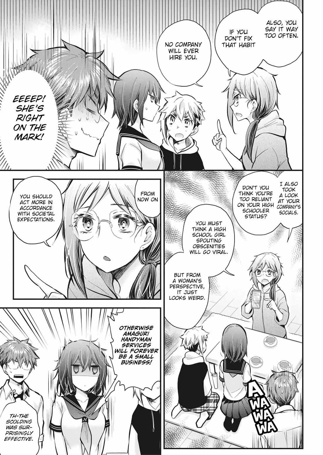 Henjo - Hen na Joshi Kousei Amaguri Chiko Chapter 126 page 12 - 