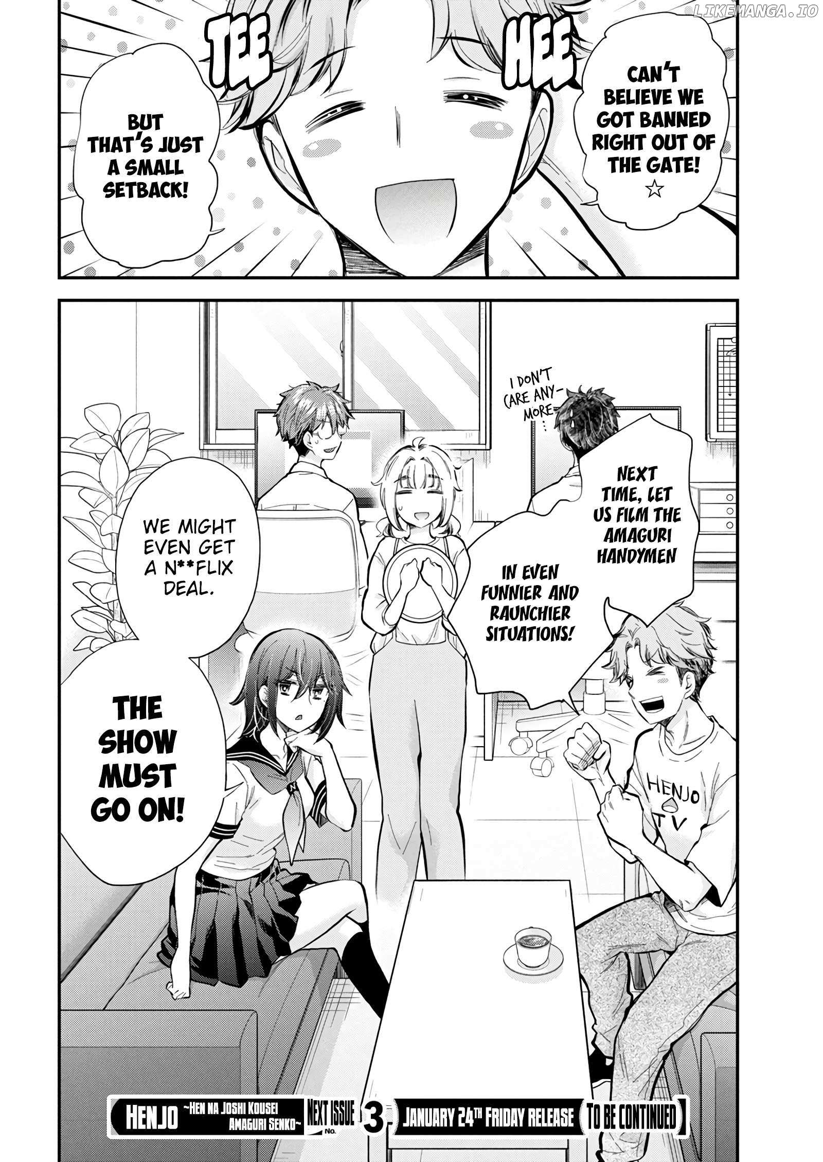 Henjo - Hen na Joshi Kousei Amaguri Chiko Chapter 129 page 23 - 