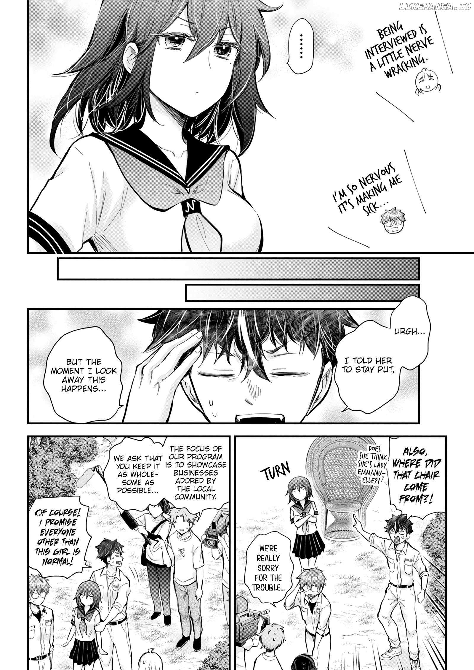 Henjo - Hen na Joshi Kousei Amaguri Chiko Chapter 129 page 9 - 