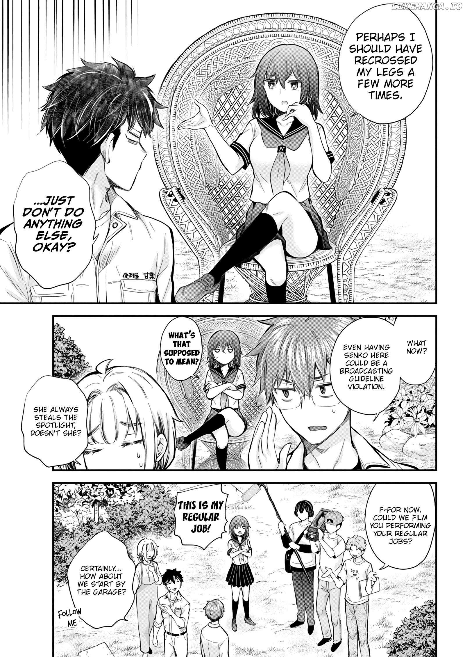 Henjo - Hen na Joshi Kousei Amaguri Chiko Chapter 129 page 10 - 