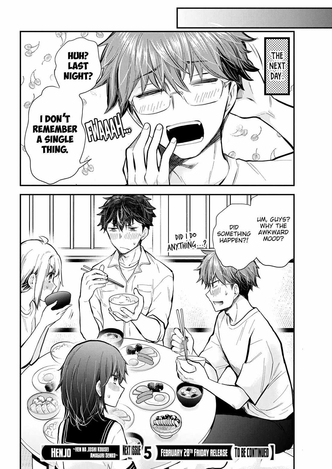 Henjo - Hen na Joshi Kousei Amaguri Chiko Chapter 130 page 22 - 