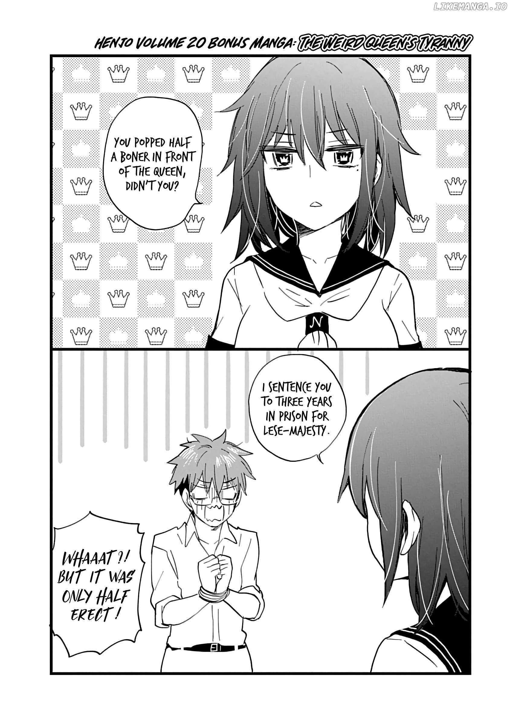 Henjo - Hen na Joshi Kousei Amaguri Chiko Chapter 133.5 page 14 - 