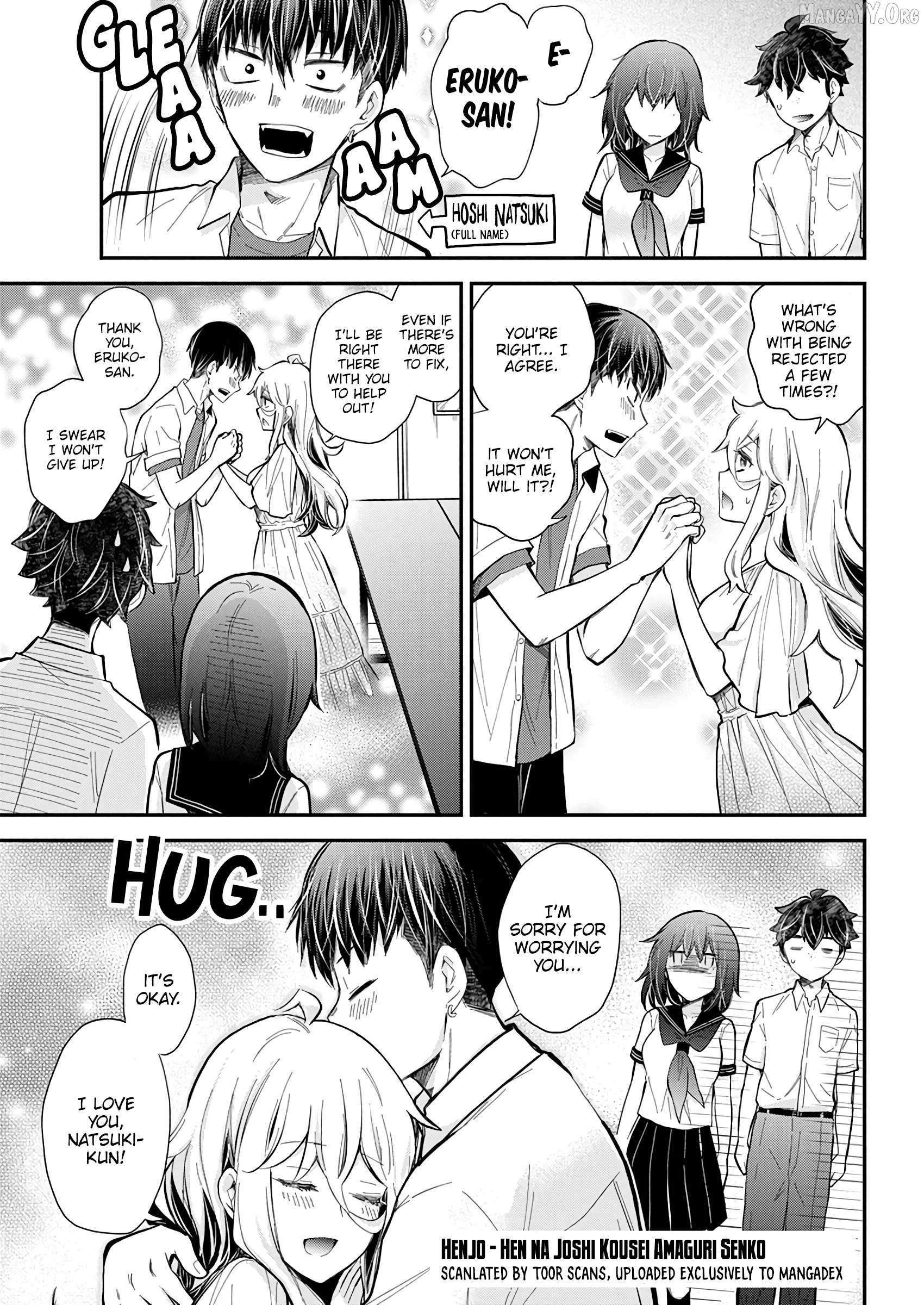 Henjo - Hen na Joshi Kousei Amaguri Chiko Chapter 137 page 21 - 