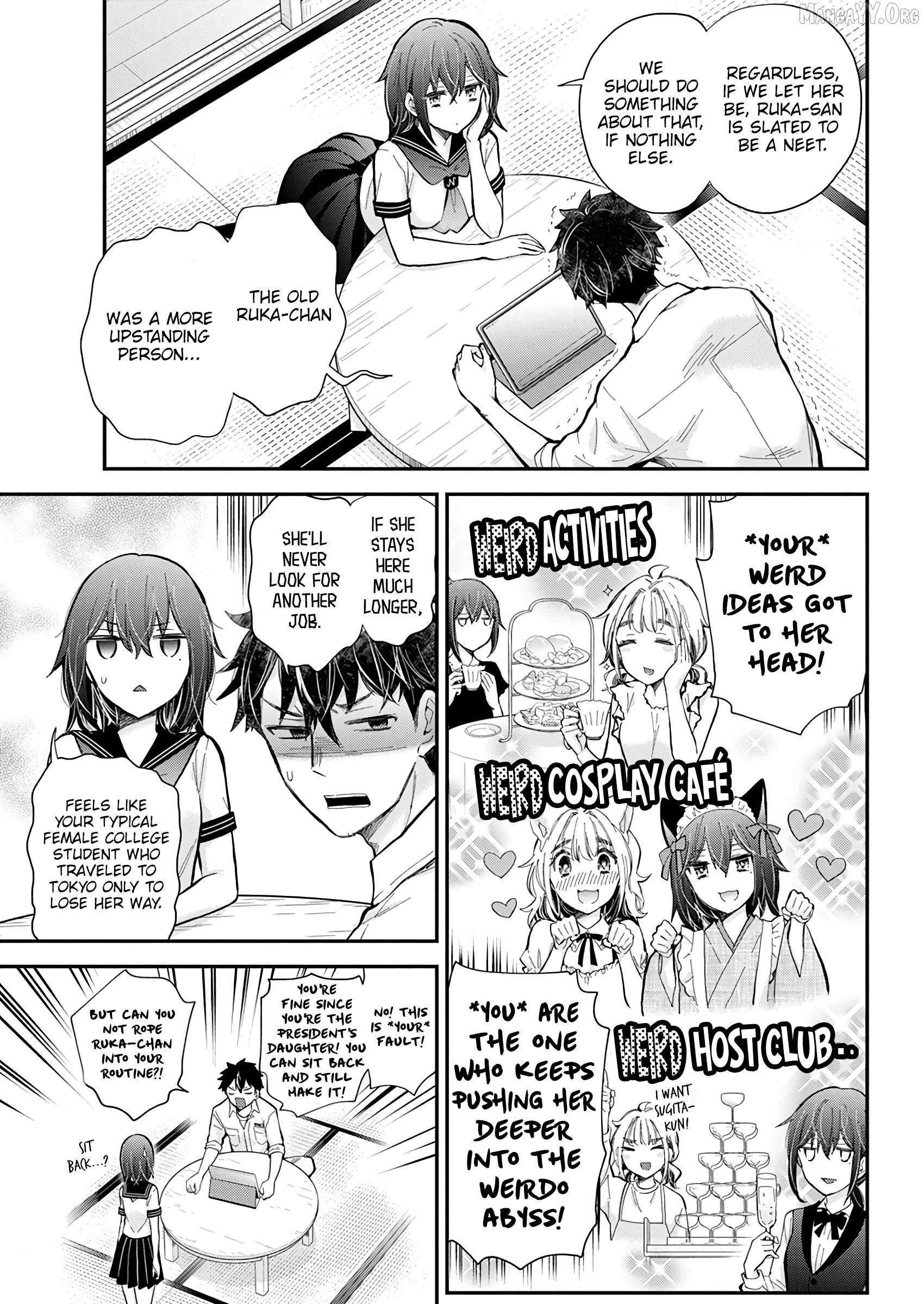 Henjo - Hen na Joshi Kousei Amaguri Chiko Chapter 138 page 8 - 