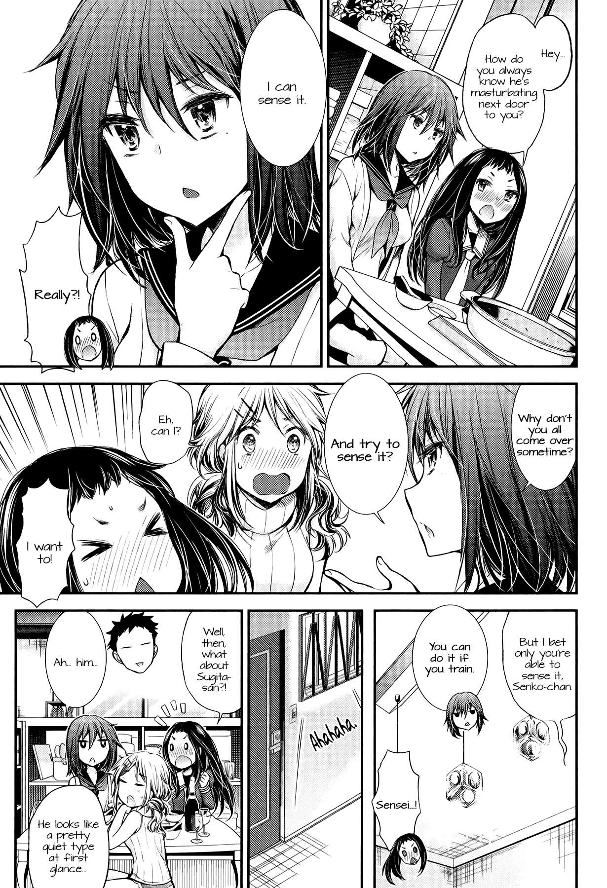 Henjo - Hen na Joshi Kousei Amaguri Chiko Chapter 28 page 17 - 