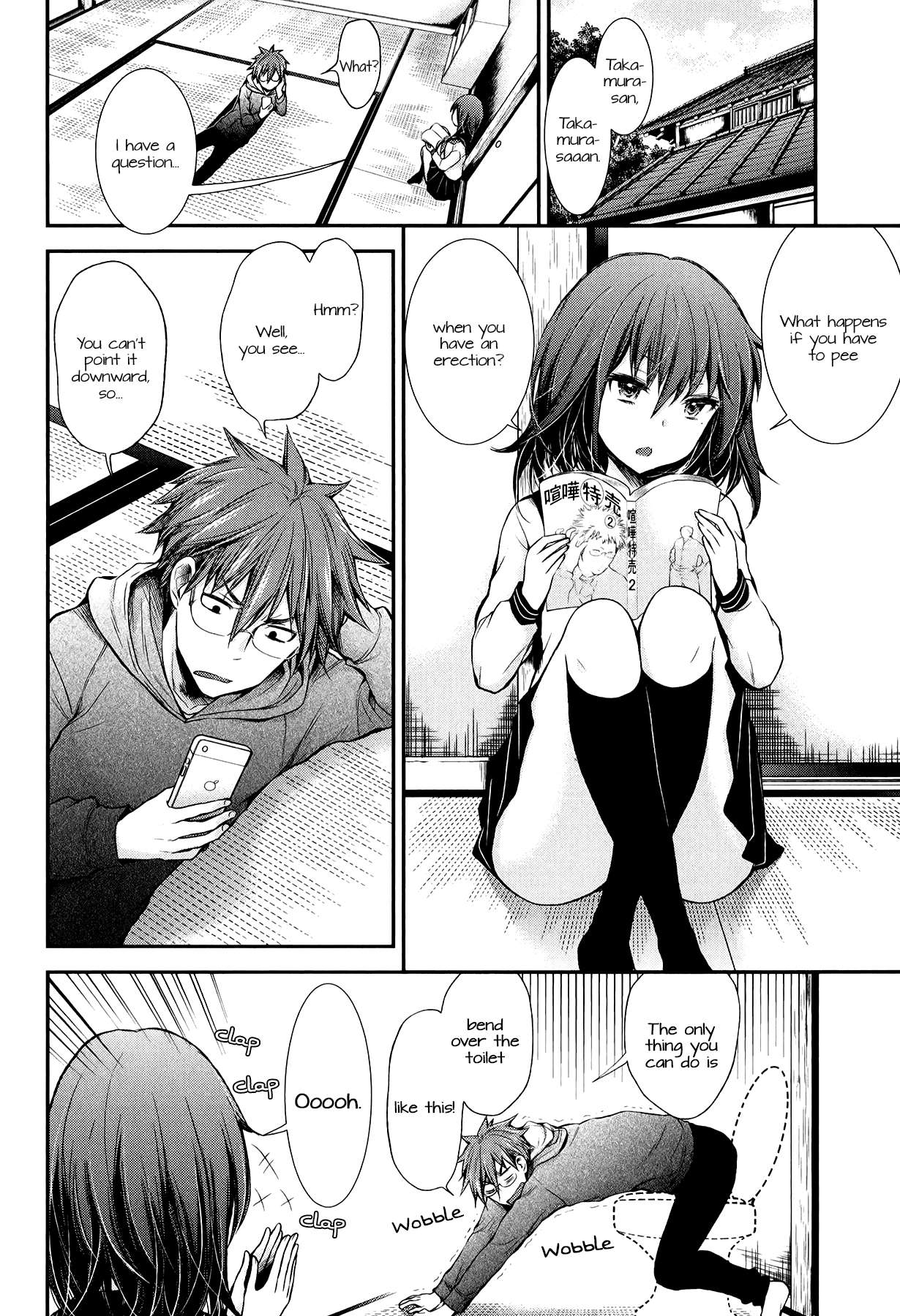 Henjo - Hen na Joshi Kousei Amaguri Chiko Chapter 29 page 2 - 