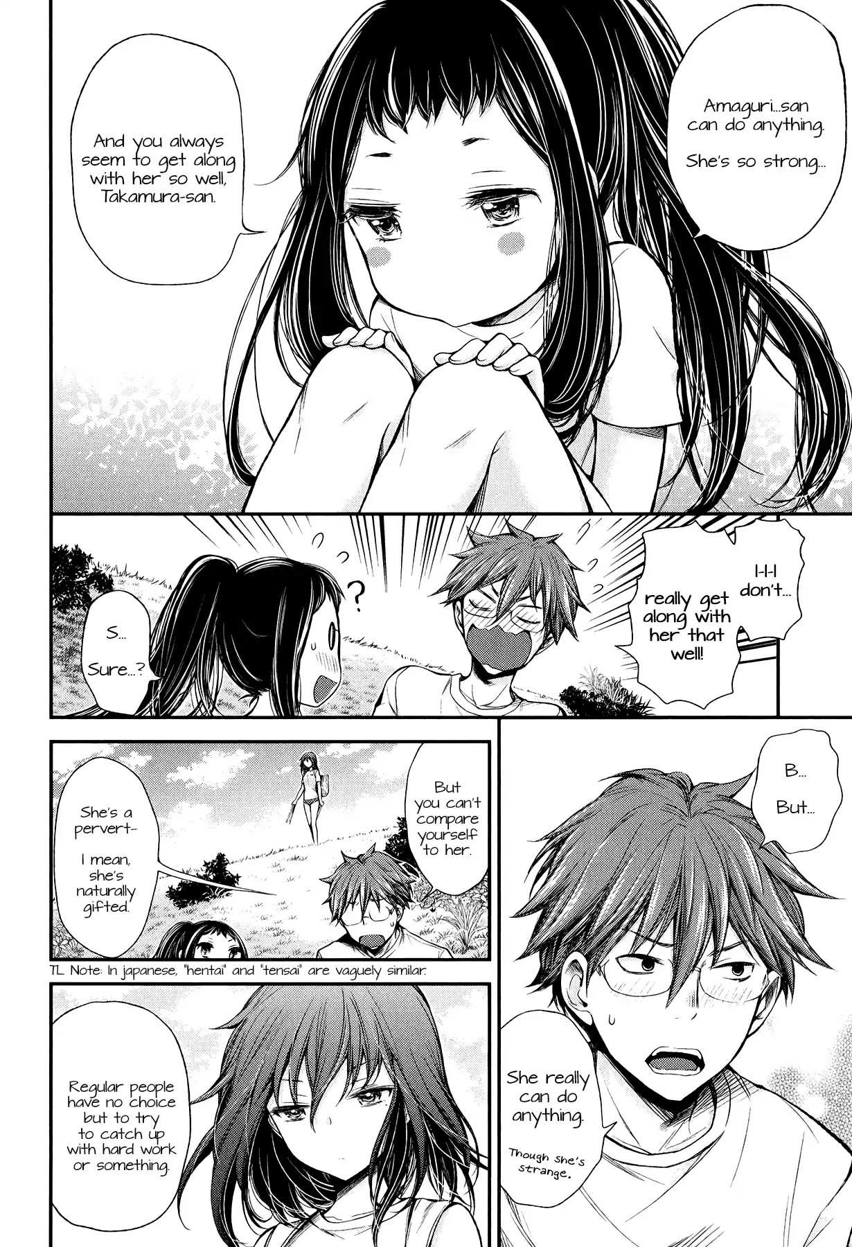 Henjo - Hen na Joshi Kousei Amaguri Chiko Chapter 31 page 12 - 