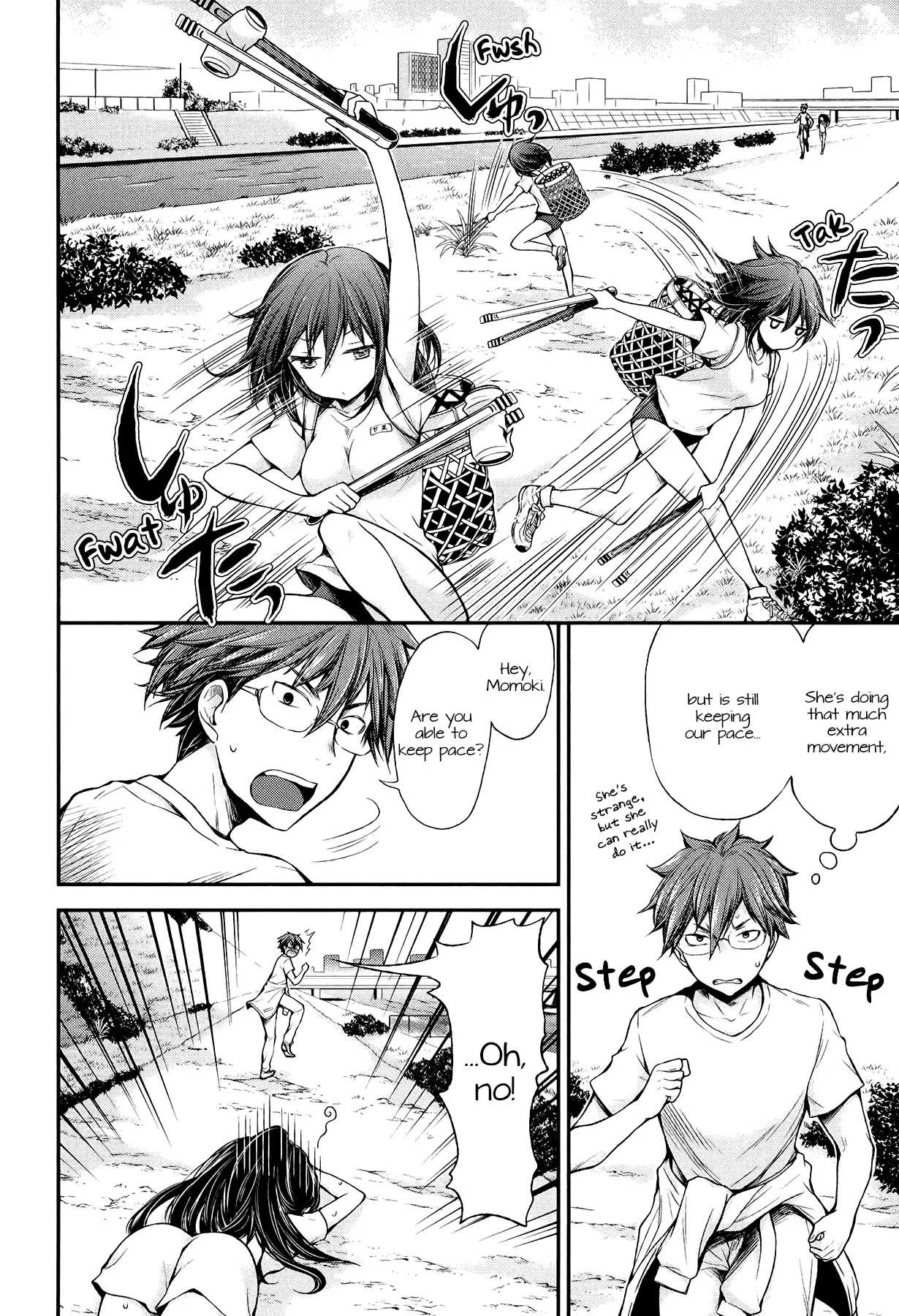 Henjo - Hen na Joshi Kousei Amaguri Chiko Chapter 31 page 6 - 